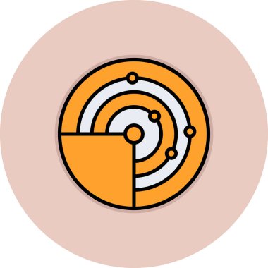 seo modern simgesinin vektör illüstrasyonu