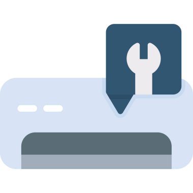 Akıllı telefon simgesinin düz vektör tasarımı