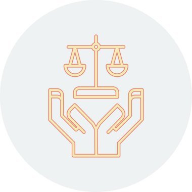 Bir simgenin vektör illüstrasyonu