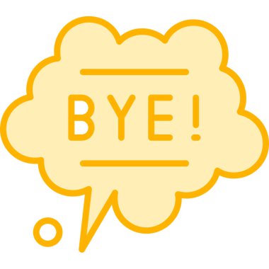 Konuşma baloncukları ikon vektör çizimi