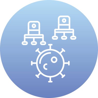 seo modern simgesinin vektör illüstrasyonu