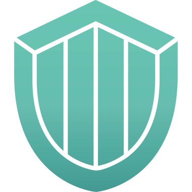 kalkan simgesi, vektör illüstrasyon tasarımı