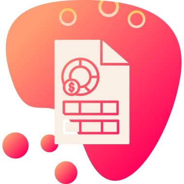 Modern bir simgenin vektör illüstrasyonu