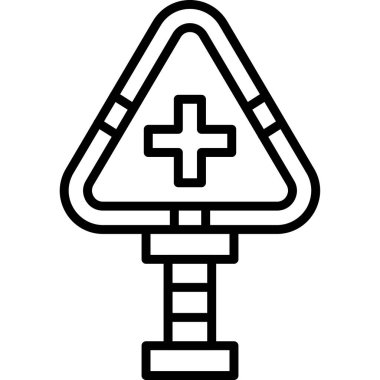 tıbbi vektör simgesi