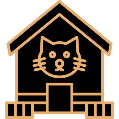 Kedi evi. Basit tasarım