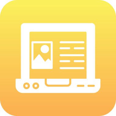 vektör lcd ağ simgesi