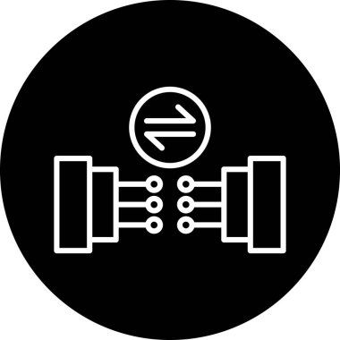 seo modern simgesinin vektör illüstrasyonu