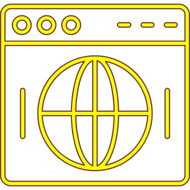 Mutfak gereç aygıtı simgesi ana hat biçiminde