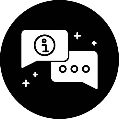 ileti sohbet simgesi - özet biçimi