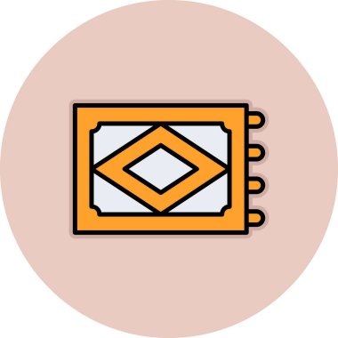 Bir resmin vektör illüstrasyonu