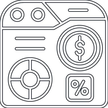 Banka nakit para simgesi