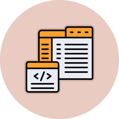 Web simgesi vektörü kodlanıyor