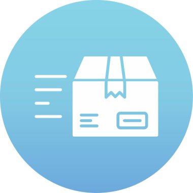 Bir hediye simgesinin vektör illüstrasyonu