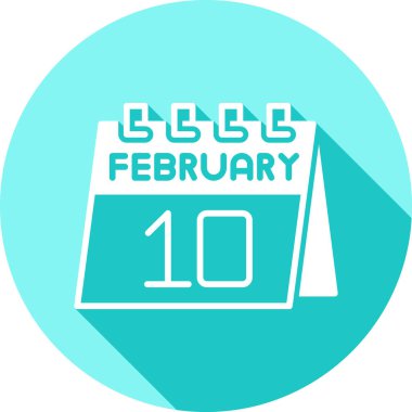 Tek simgenin vektör illüstrasyonu