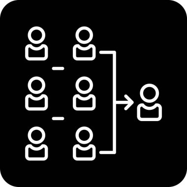 iş vektörü simgesi, basit tasarım