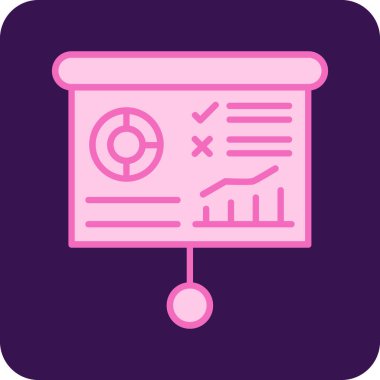 iş yönetimi simgesi, vektör illüstrasyonu