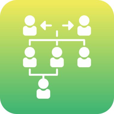 İş ve finans simgesinin vektör illüstrasyonu