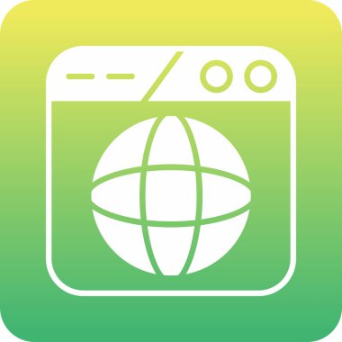 Seo simgesinin vektör illüstrasyonu