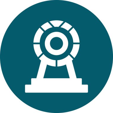 Eşsiz Teleskop Vektör Kabartma Simgesi