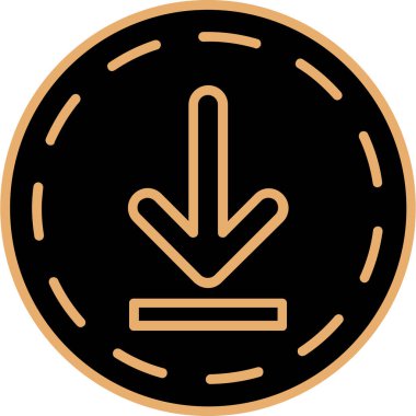 el imleci simgesi, vektör çizim