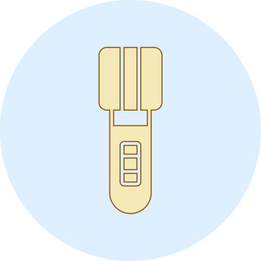 bıçak simgesi vektör illüstrasyonu