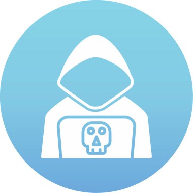 Kurukafa simgesi vektör illüstrasyonu