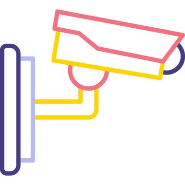 Kapalı devre kamera. Basit resimleme