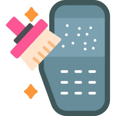 el ele tutuşan akıllı telefon vektör çizimi tasarımı