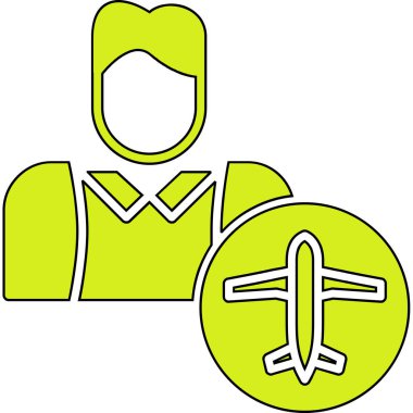 Uçak. Web simgesi basit illüstrasyon