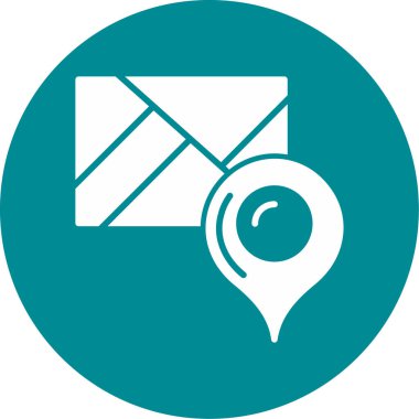 Harita işaretleyici vektör simgesi