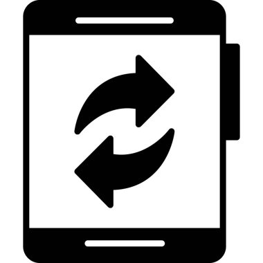 Telefon simgesi vektör illüstrasyonu