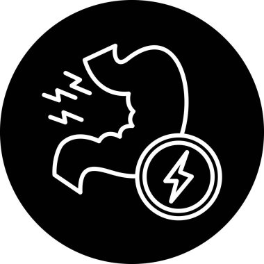 vektör gök gürültüsü resimleme