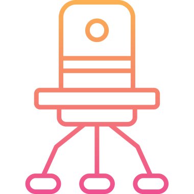 Robot simgesinin vektör illüstrasyonu