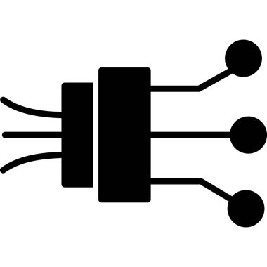 kablo simge vektör çizim