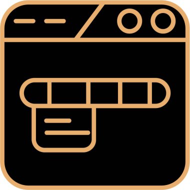 Beyaz arkaplanı olan bir takvimin vektör çizimi