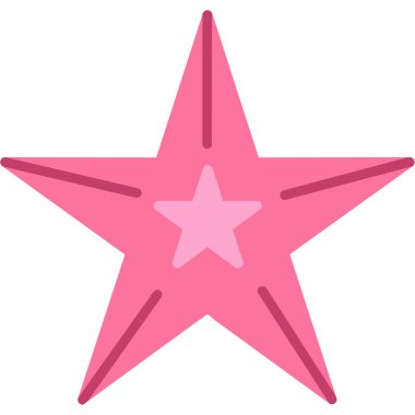 Şeffaf bir arkaplanda yıldız vektör çizimi. Yıldız kalitesi sembolleri. vuruş çizgisi düz simgesi ve grafik tasarımı.