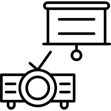 araba tamir servisi simgesi ana hatları biçiminde