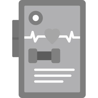 Sağlık raporu vektör illüstrasyonu