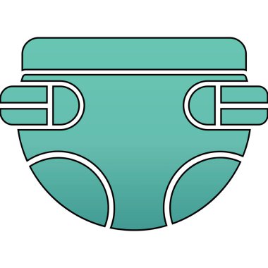 Yüzme havuzu ikonu. Web için havuz vektör simgelerinin özet çizimi