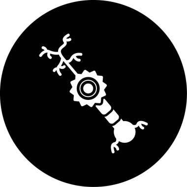 Çizgi film simgesinin vektör çizimi