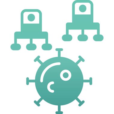 seo modern simgesinin vektör illüstrasyonu