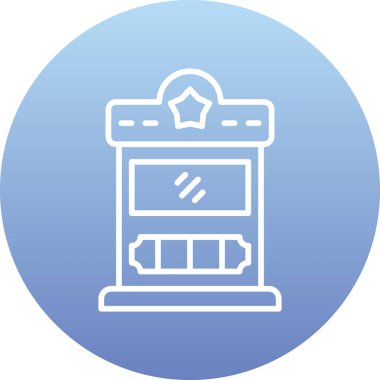 Modern b 'nin vektör illüstrasyonu eksik simgesi