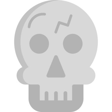 Cadılar Bayramı düz vektör simgesi