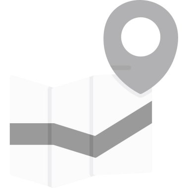 harita pin yönlendirme simgesi ana hat biçiminde