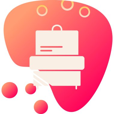 torba simgesi, vektör illüstrasyonu