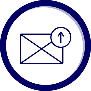 posta simgesi, vektör illüstrasyonu