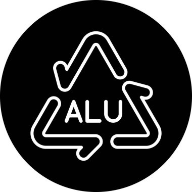 Siyah ve beyaz simgenin vektör tasarımı