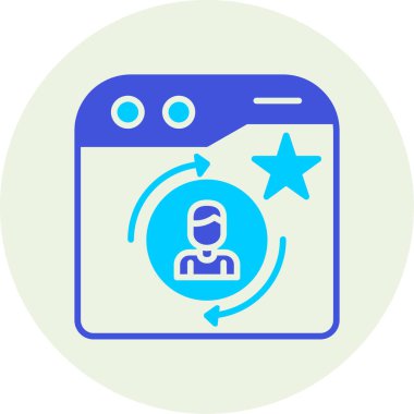 Akıllı telefon. Web simgesi basit illüstrasyon