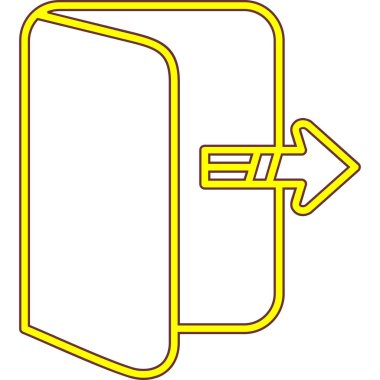 El çizimi ok simgesi izole edildi