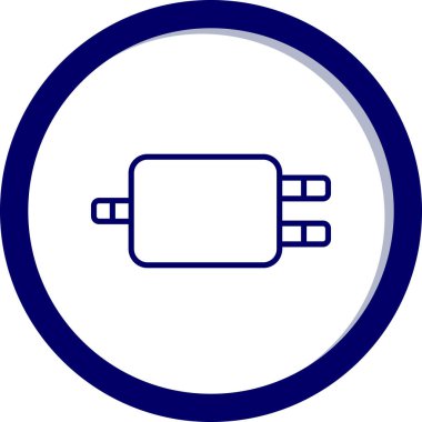 Dolgu simgesi vektör illüstrasyonu